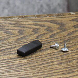 Sharper Image Replacement Foot for Journey Lite Hardside Suitcase Black One Size